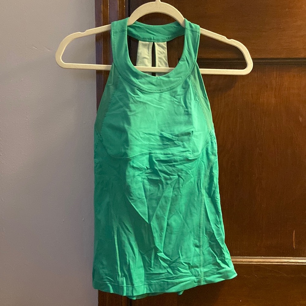 Lululemon Green Tank 4